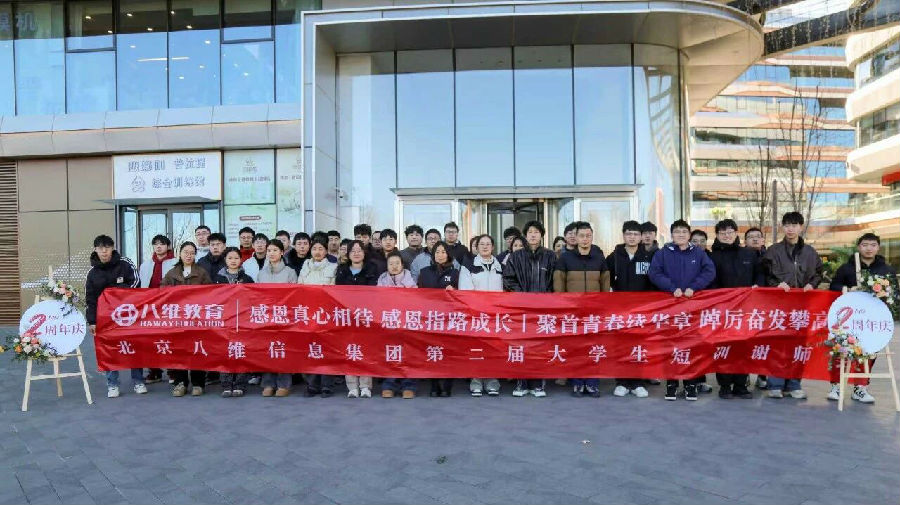 八維教育大學(xué)生短訓(xùn)精英班2周年慶感恩謝師會